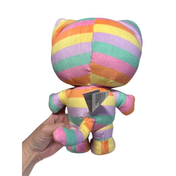 Hello Kitty Sanrio Gund 2020 Rainbow Cat Outfit Stuffed Animal Plush 9.5" Pride - Picture 5 of 10